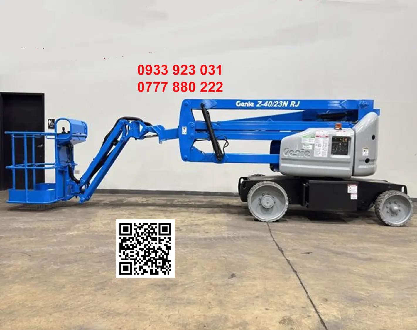 Xe n&acirc;ng người chạy điện (Electronic Boomlift)