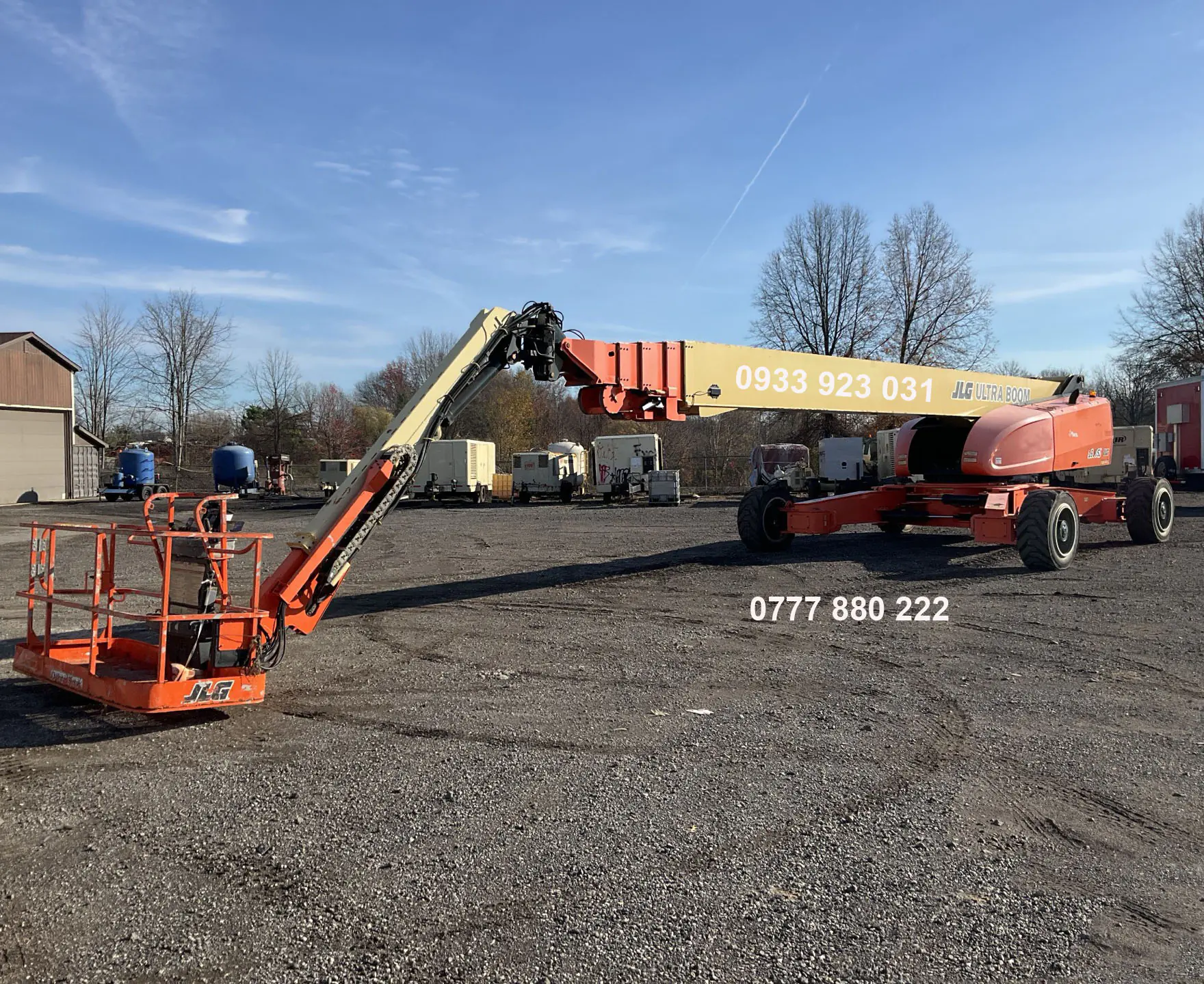 Thuê xe nâng người JLG 1850SJP cao 58 mét