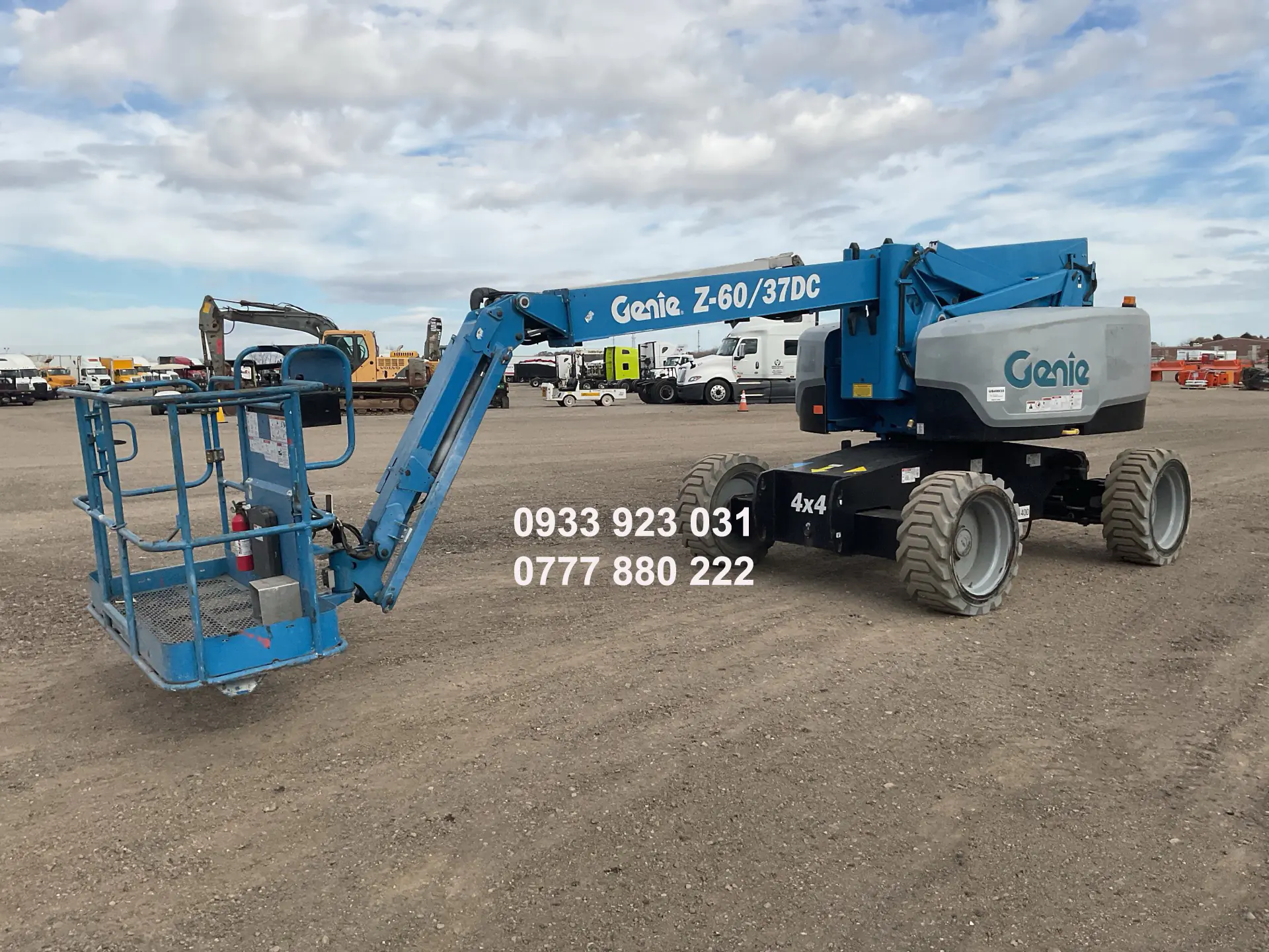 Xe Nâng Người Genie Z-60 DC Điện