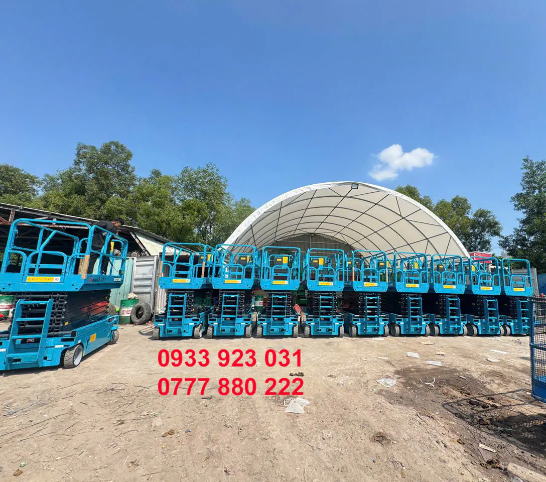 Xe cắt kéo 12 mét cho thuê