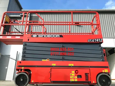 Thuê Xe Nâng Người SinoBoom GTJZ1412 cao 16 mét