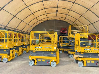Xe Nâng Người Cắt Kéo Điện Cao 8m XCMG XG0807
