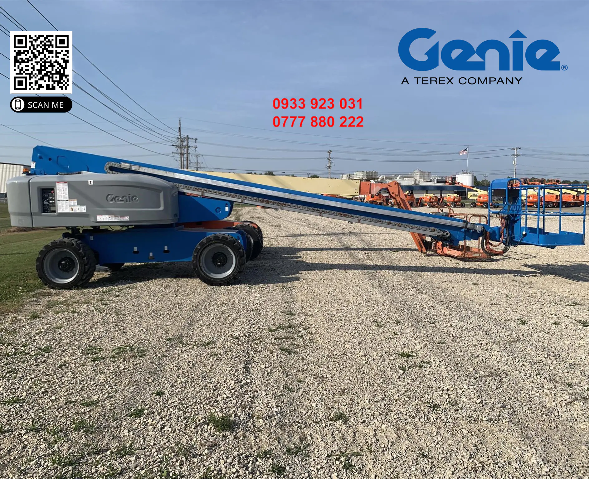 Xe nâng người cao 26 mét Genie S80
