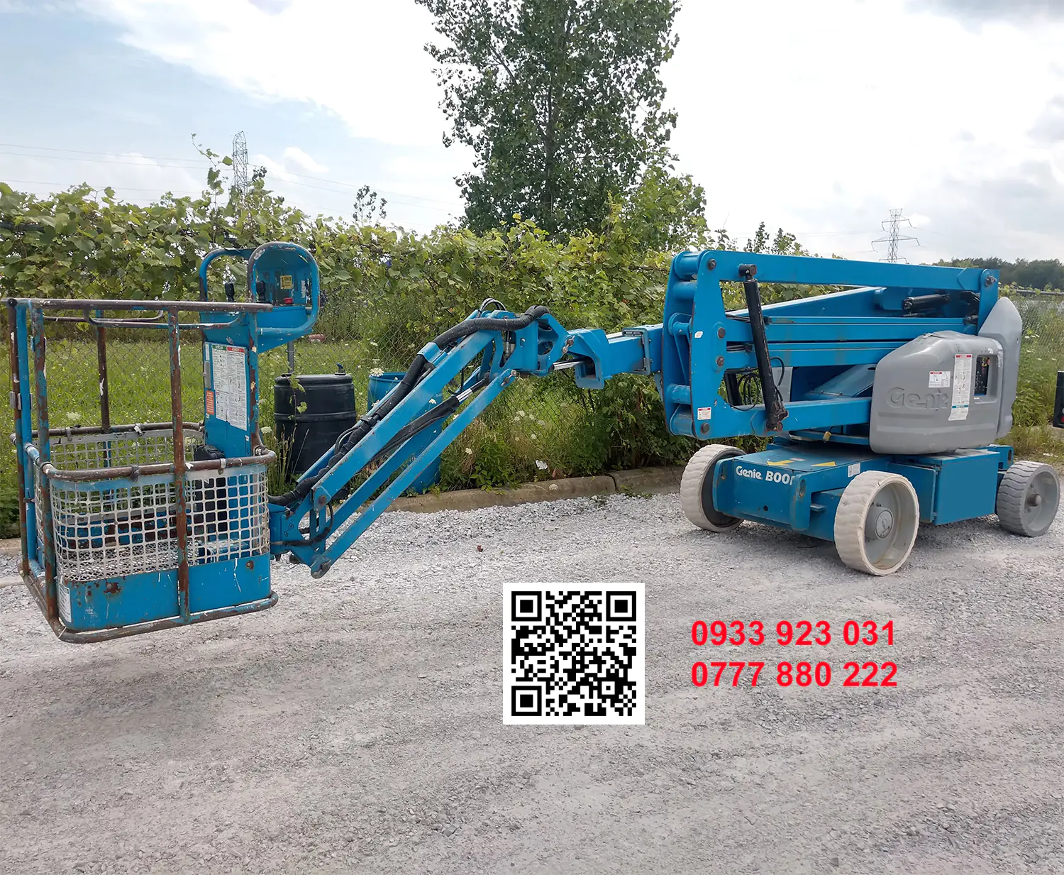 Xe nâng người chạy điện cao 14 mét Genie Z-40/23NRJ