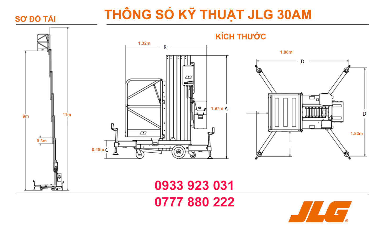 JLG30AM-Specs